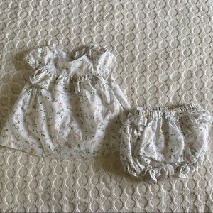 Janie and Jack Baby Girl Two Piece Outfit Floral